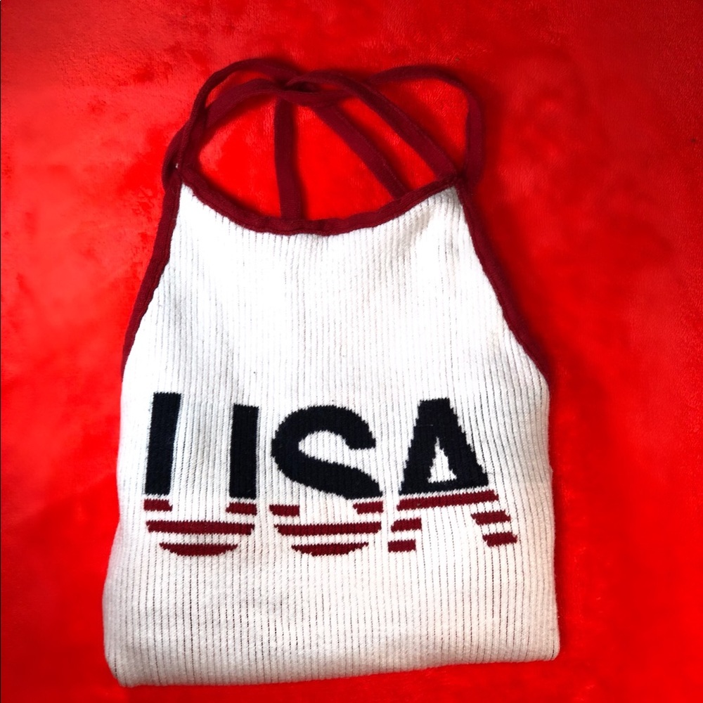 USA Crop Top